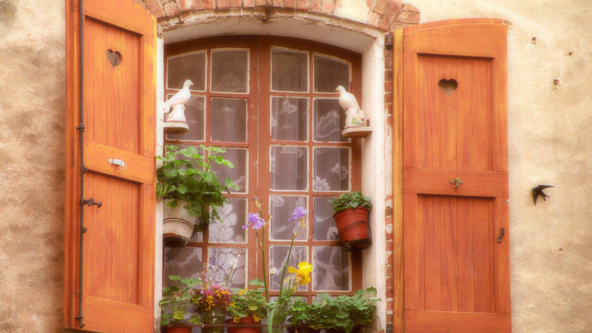 france, Cottage Wallpaper