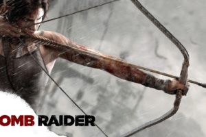 video, Games, Tomb, Raider, Lara, Croft, Bow, And, Arrow