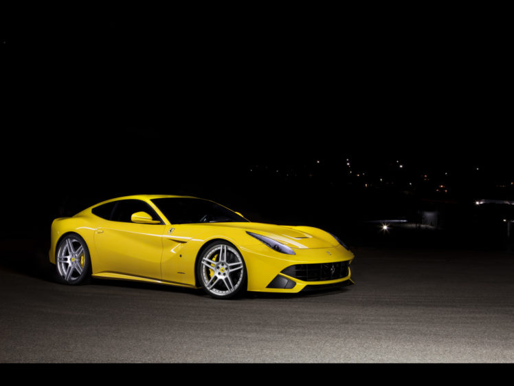 novitec, Rosso, Ferrari, F12, Berlinetta, 2012, Supercars, Yellow HD Wallpaper Desktop Background