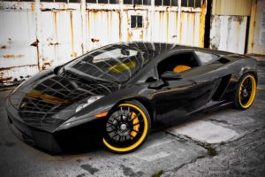 black, And, Yellow, Lamborghini
