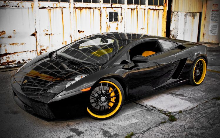 black, And, Yellow, Lamborghini HD Wallpaper Desktop Background