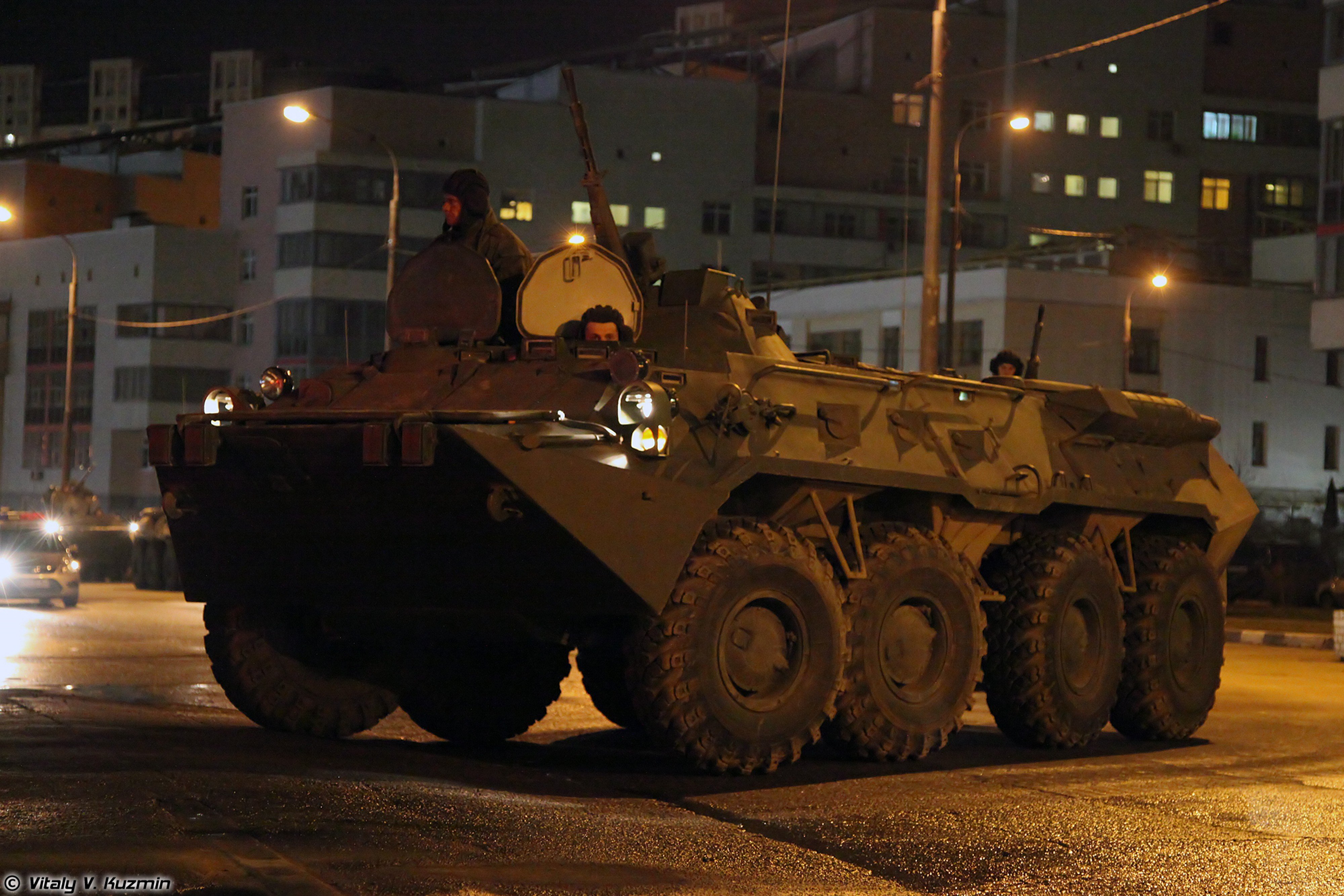 parade, Vehicles, March, From, Alabino, To, Moscow, Night, Russia, Russian, Military, Army, Armored, Btr 80, Apc, 2, 4000x2667 Wallpaper