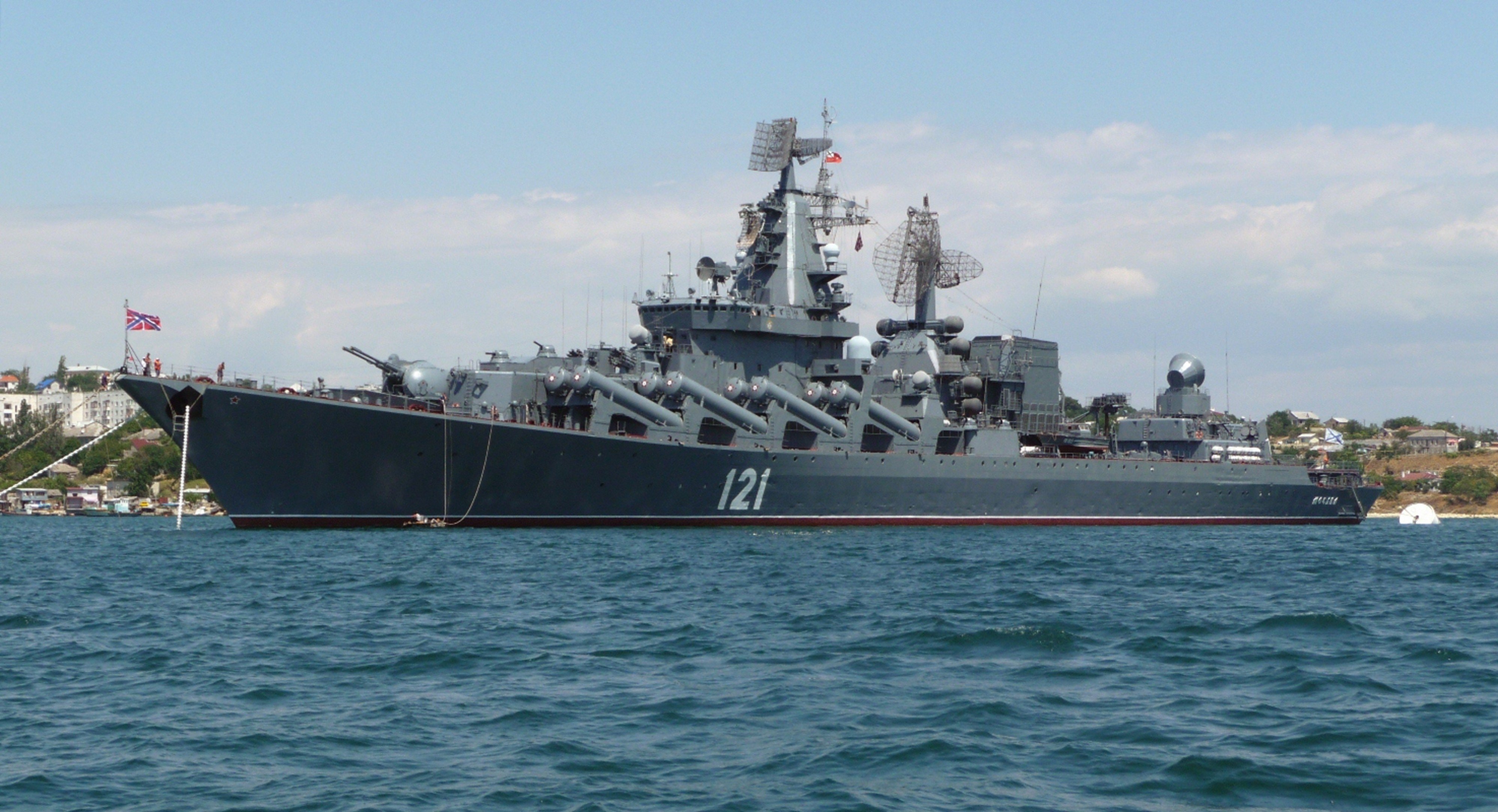 warship, Navy, War, Ship, Red, Star, Russia, Russiancruzader, Moskva, 4000x2169 Wallpaper