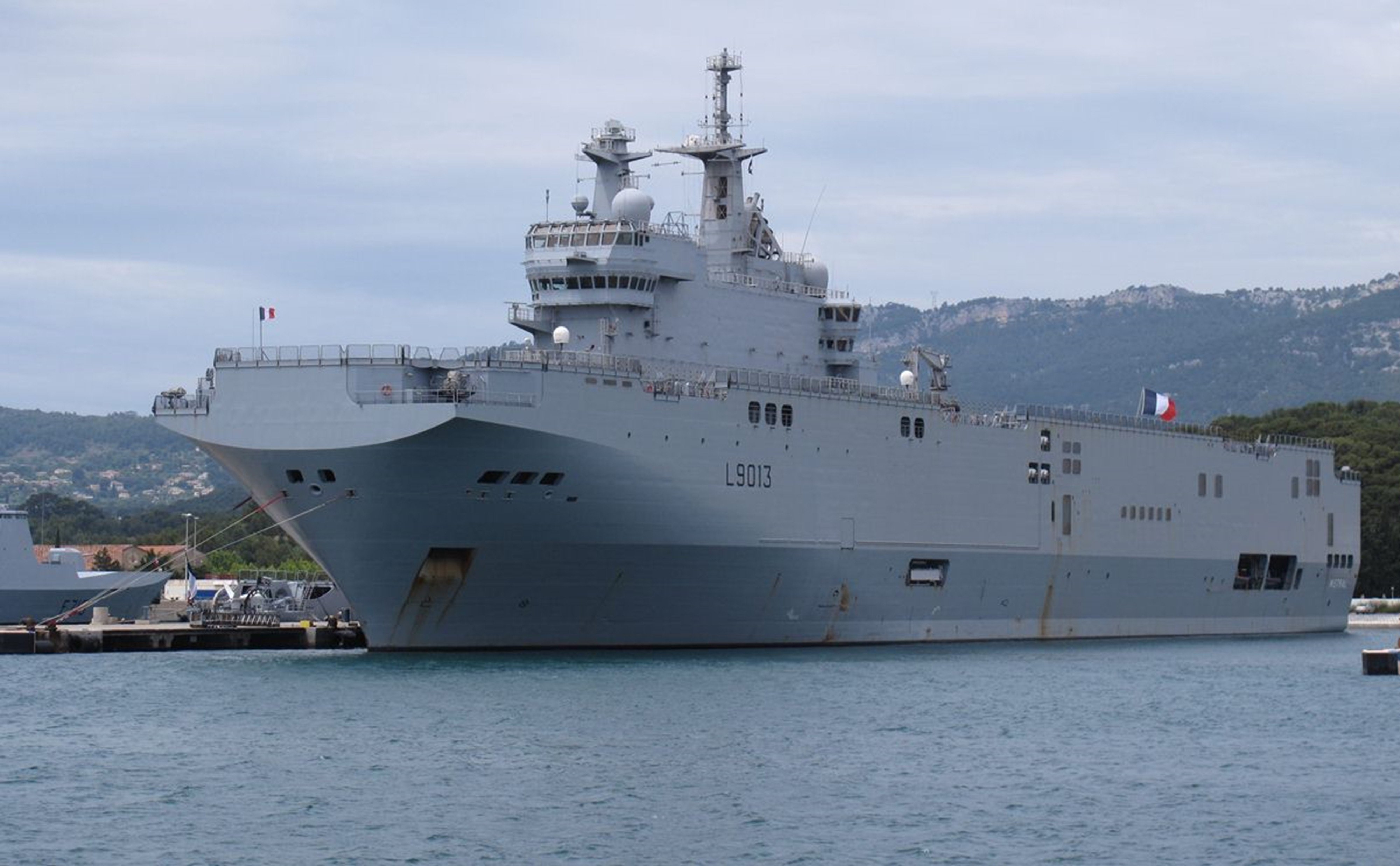 mistral, Warship, Navy, Ship, War, France, 4000x2475 Wallpaper