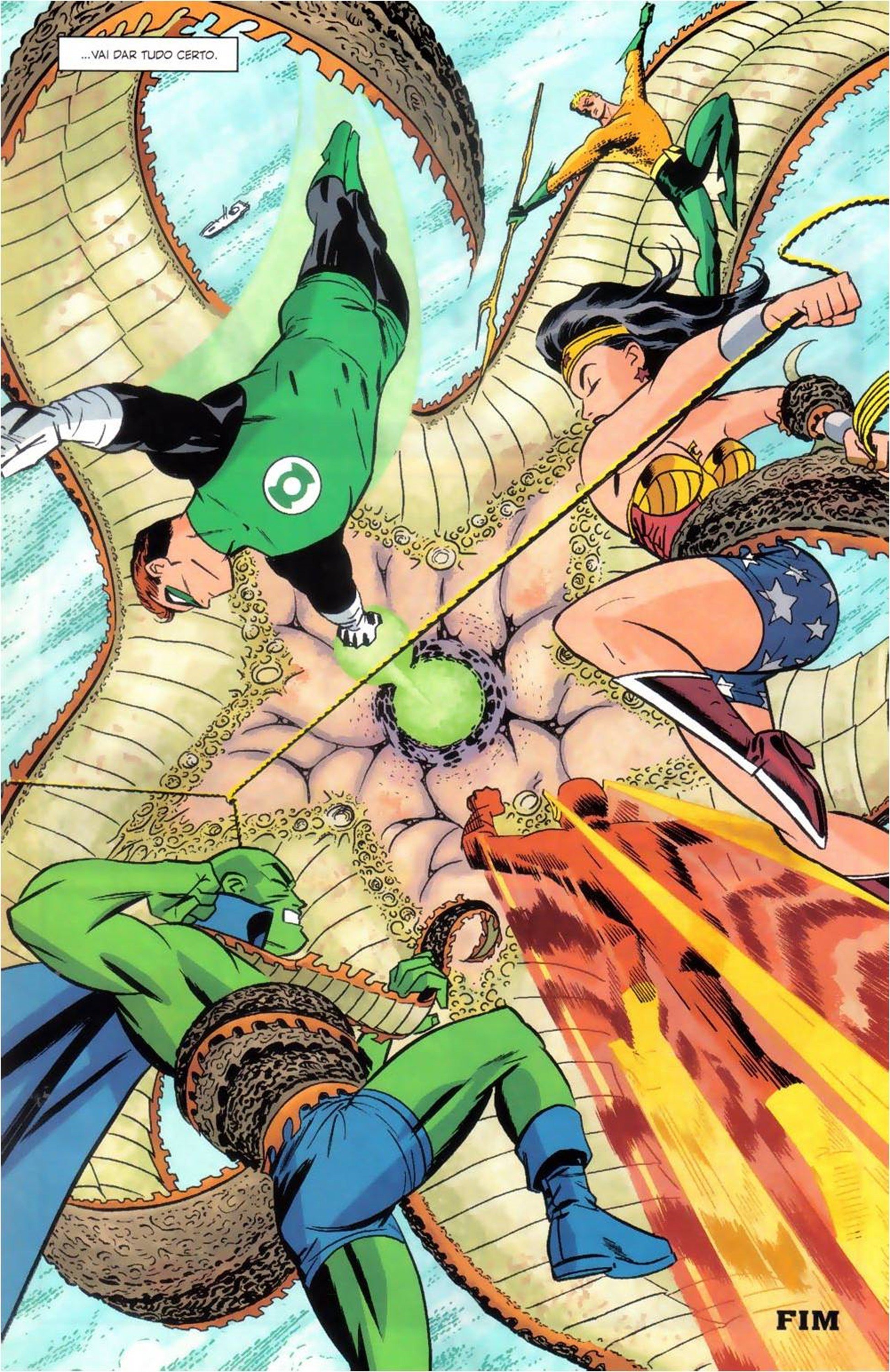 dc comics, New, Frontier, Justice, League, Superheroes, 1947x3000 Wallpaper