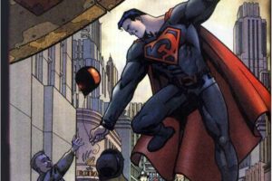 superman, Superheroe, Dc comics, Soviet, Hammer, Sickle, 1976×3000