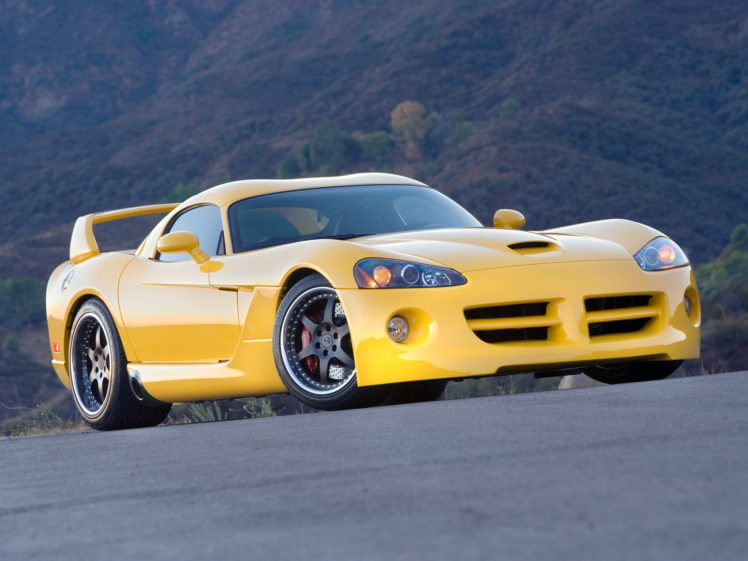 venom, 1000, Twin, Turbo, Srt, Coupe, 2007, Dodge, Viper, Supercars, Yellow HD Wallpaper Desktop Background