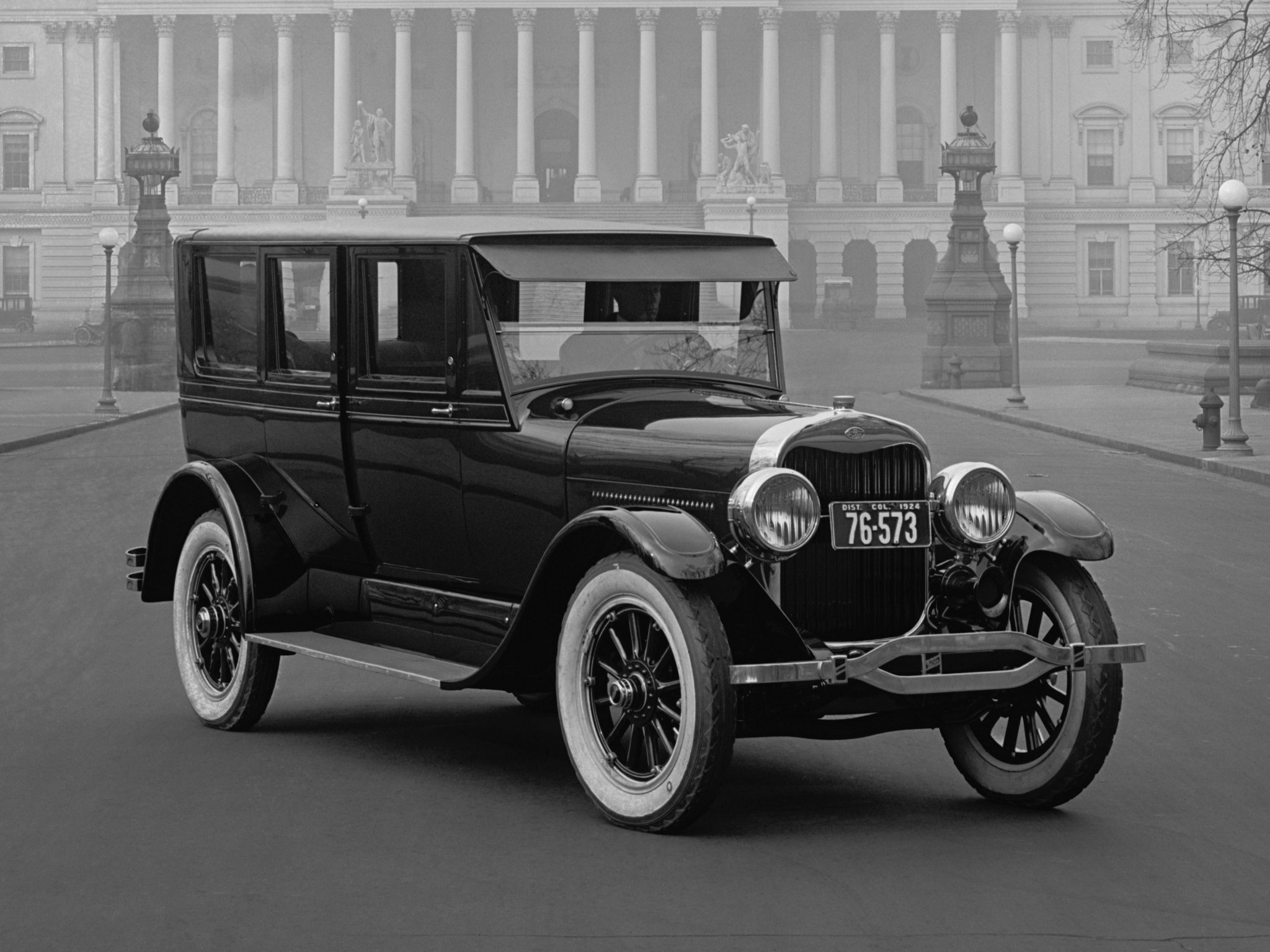 1924, Lincoln, Model l, Sedan, Retro Wallpaper