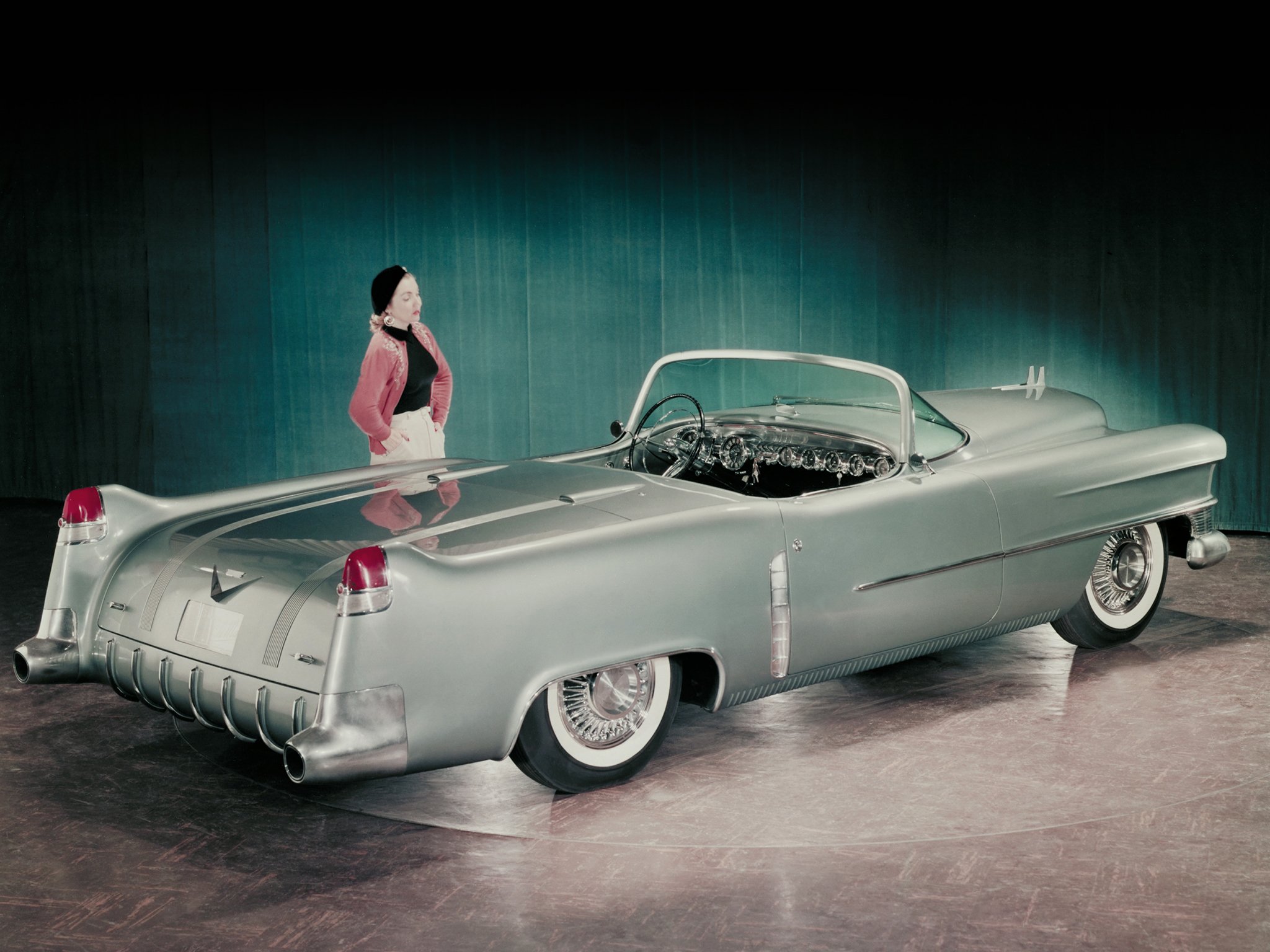 1953, Cadillac, Le mans, Concept, Luxury, Retro Wallpaper
