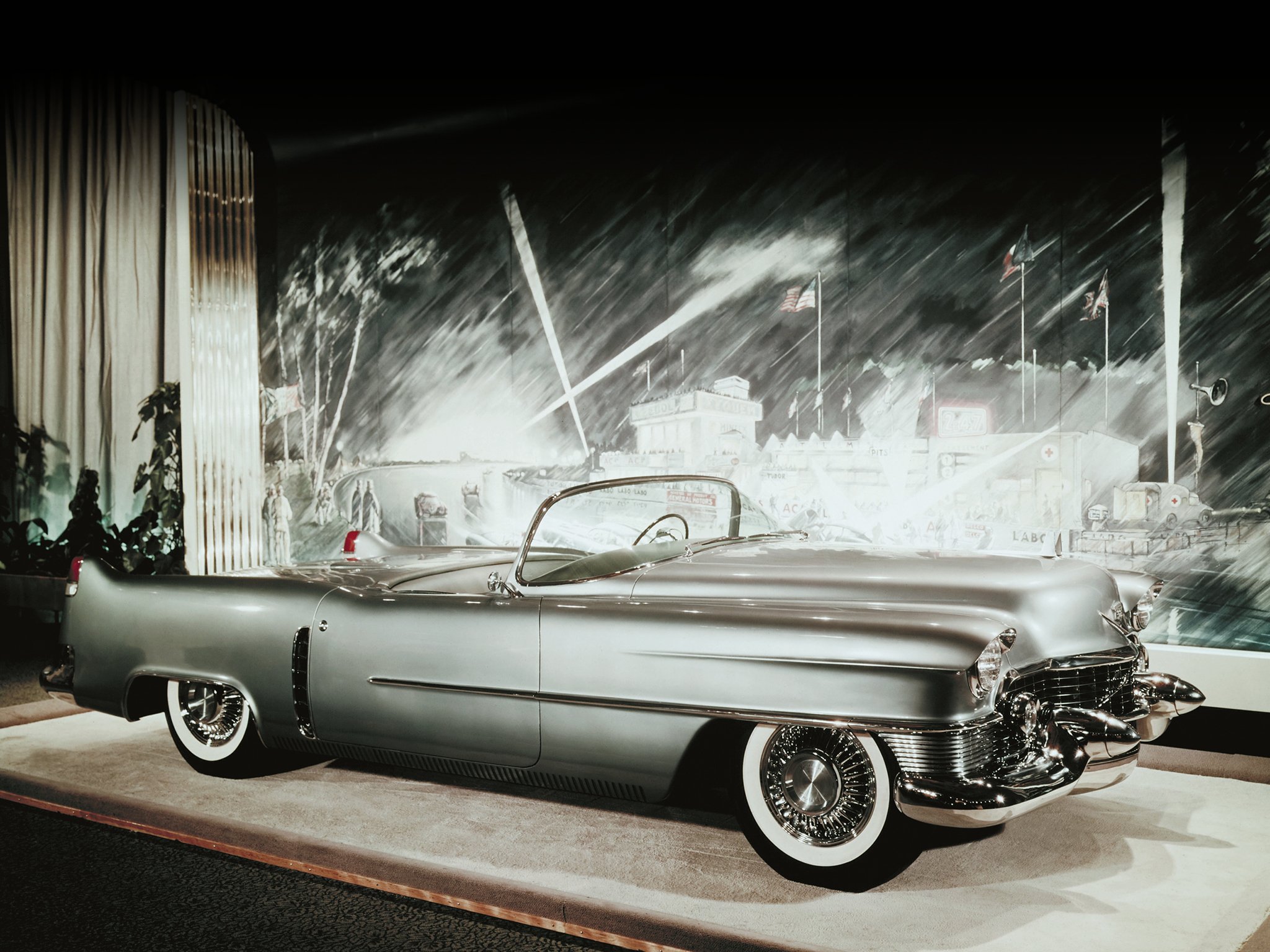 1953, Cadillac, Le mans, Concept, Luxury, Retro Wallpaper