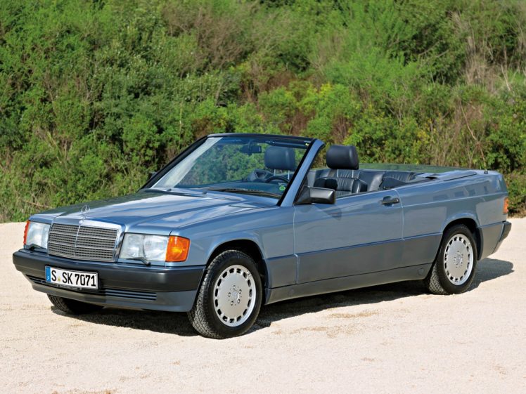 1989, Mercedes, Benz, 190, E, Cabriolet, Prototype,  w201 , Luxury, Convertible HD Wallpaper Desktop Background