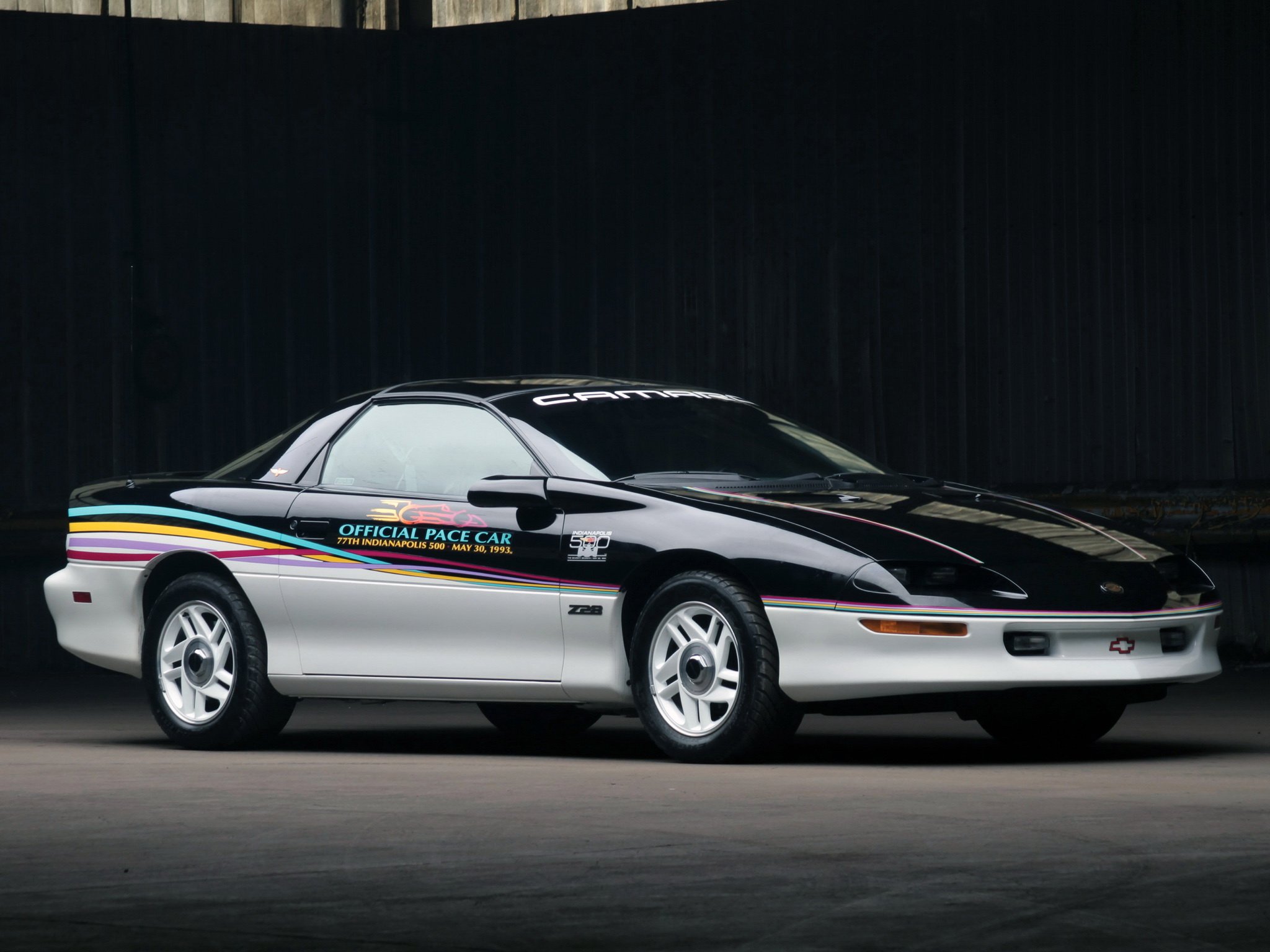 1993, Chevrolet, Camaro, Z28, Indy, 500, Pace, Muscle, Race, Racing Wallpaper