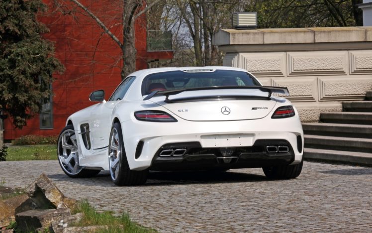 2014, Sga aerodynamics, Mercedes benz, Sls, Amg, Tunning, Supercar, Car, 4000×2500, Rear HD Wallpaper Desktop Background