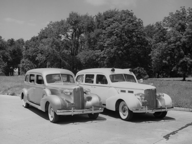 1937, Meteor, Cadillac, V 8, Series 38 75, Ambulance, Emergency, Stationwagon, Retro, 1938 HD Wallpaper Desktop Background