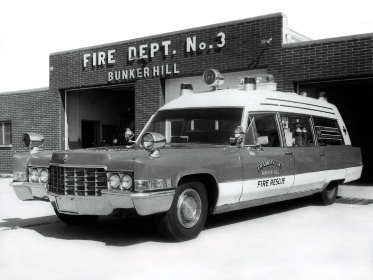 1969, Miller, Meteor, Cadillac, Classic 48, Ambulance,  69890z , Emergency, Retro, Stationwagon HD Wallpaper Desktop Background