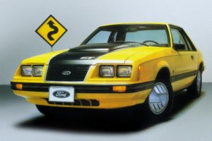 1982, Ford, Mustang, G t, Muscle