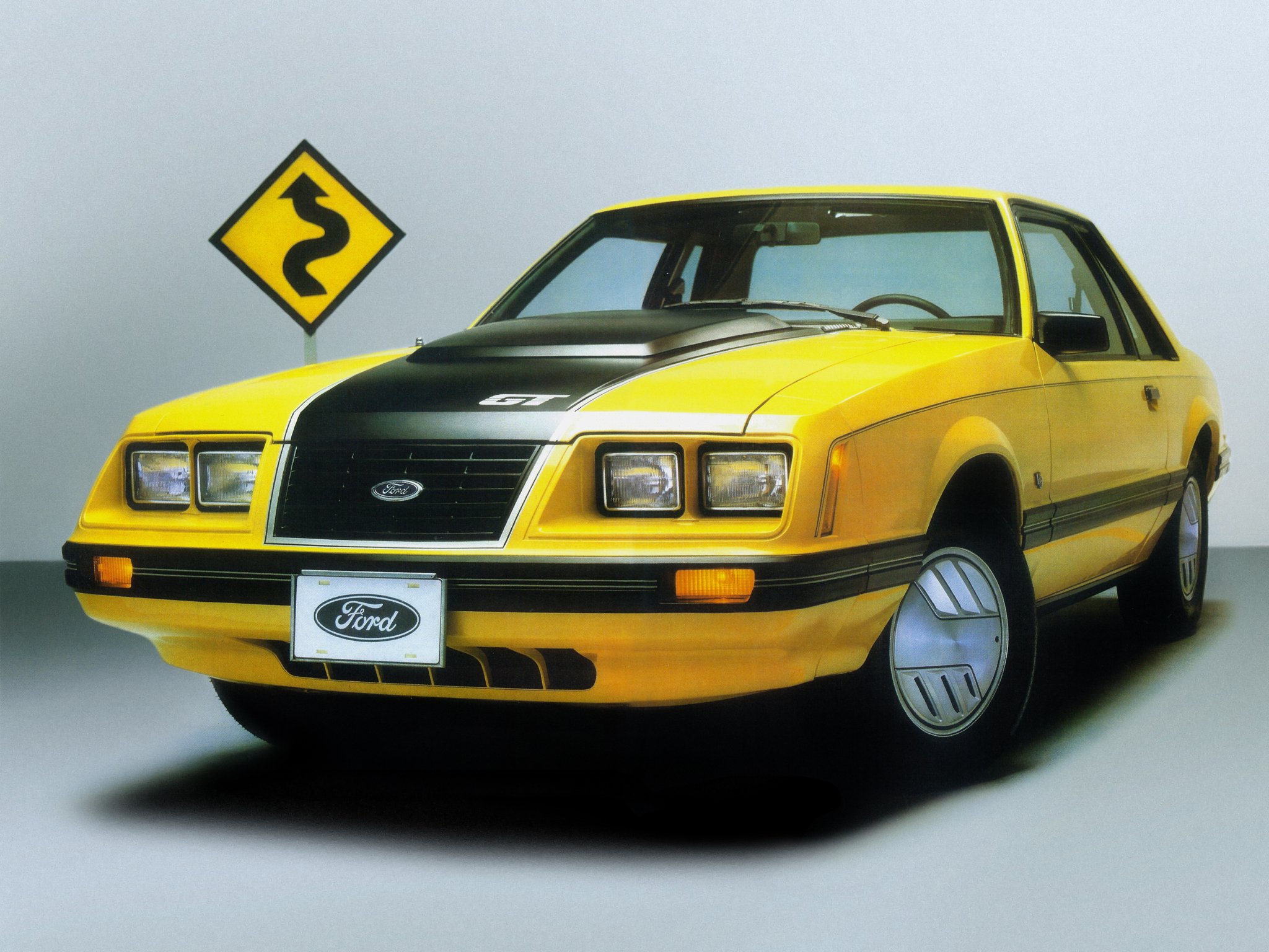 1982, Ford, Mustang, G t, Muscle Wallpaper
