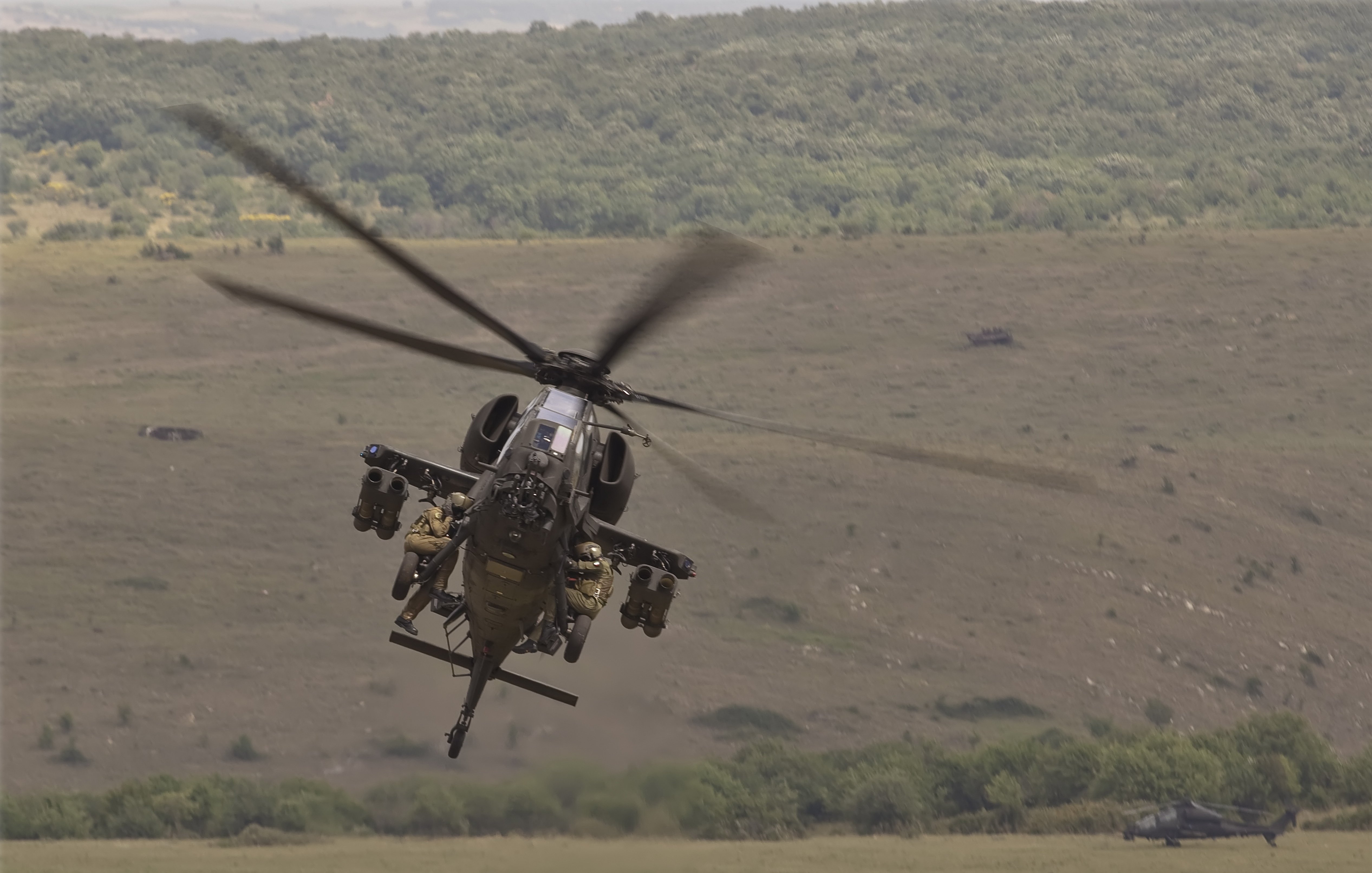 a 129, Helicopter, Aircraft, Military,  8 Wallpaper