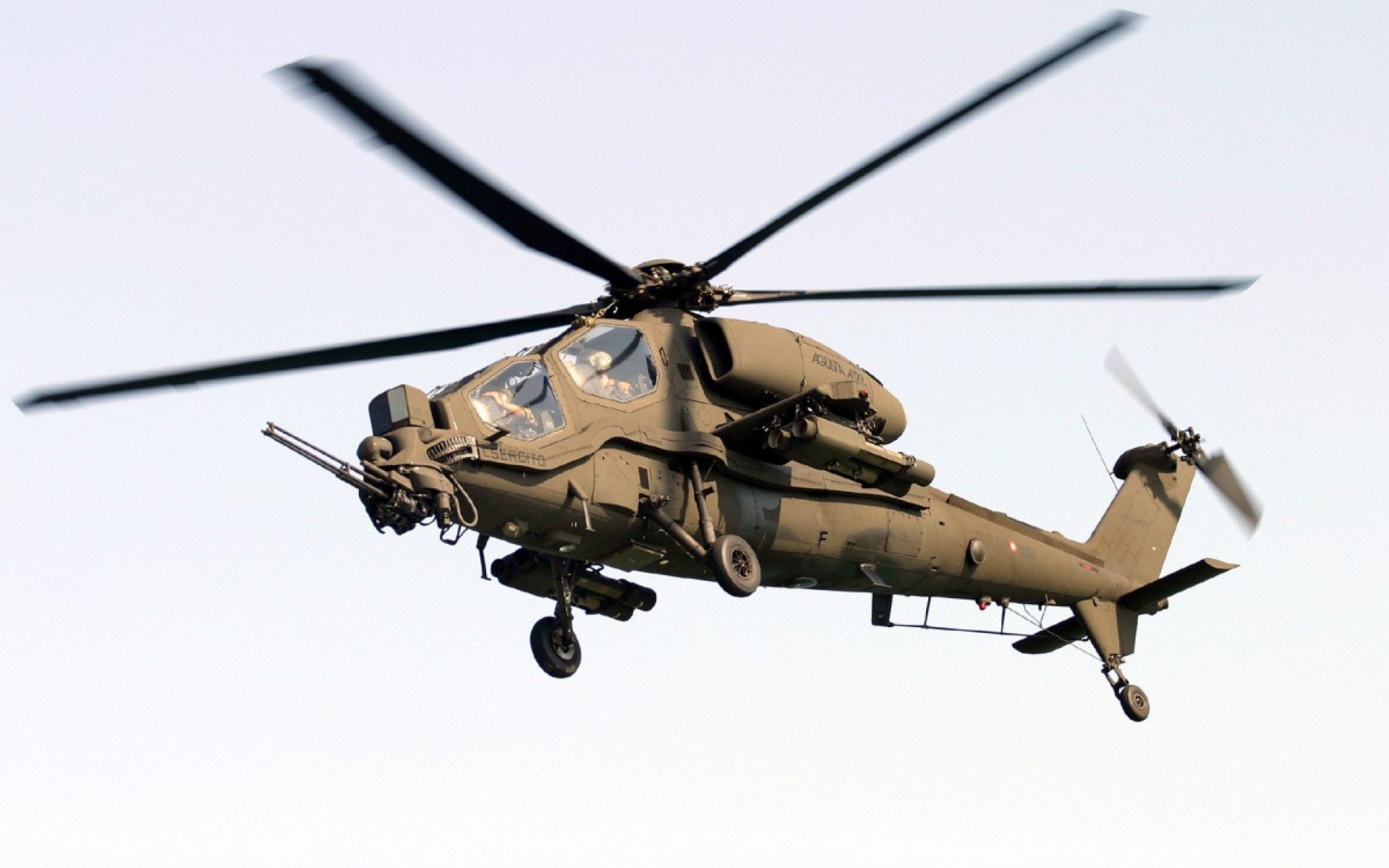 a 129, Helicopter, Aircraft, Military,  4 Wallpaper