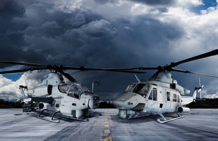 ah 1z, Helicopter, Military, Aircraft,  6 HD Wallpaper Desktop Background
