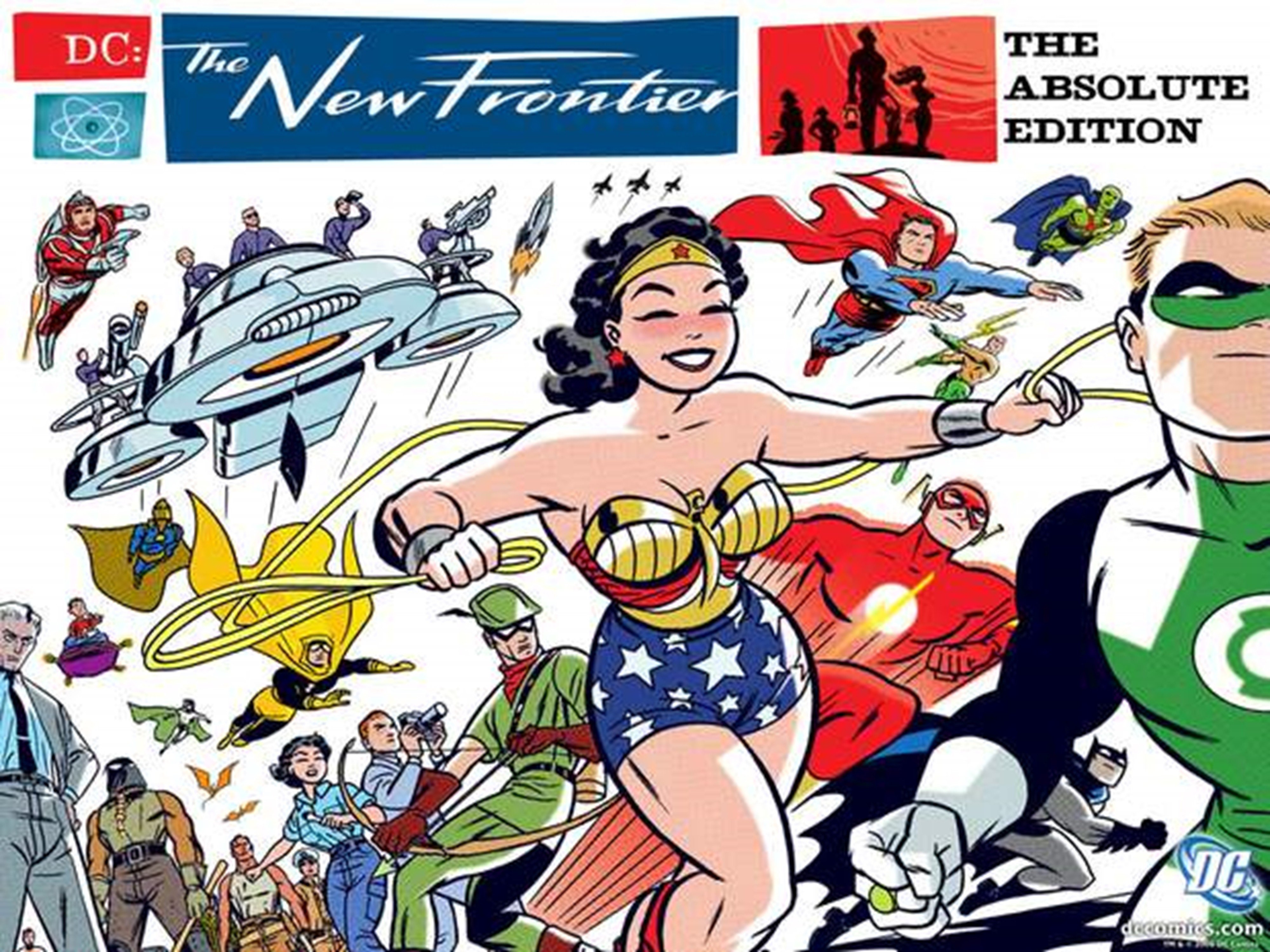 dc comics, Justice league, Superheroes, Comics, The new frontier Wallpaper