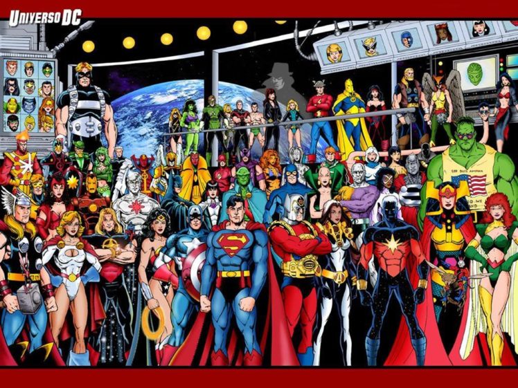 dc comics, Justice league, Superheroes, Comics, Marvel, The avengers HD Wallpaper Desktop Background