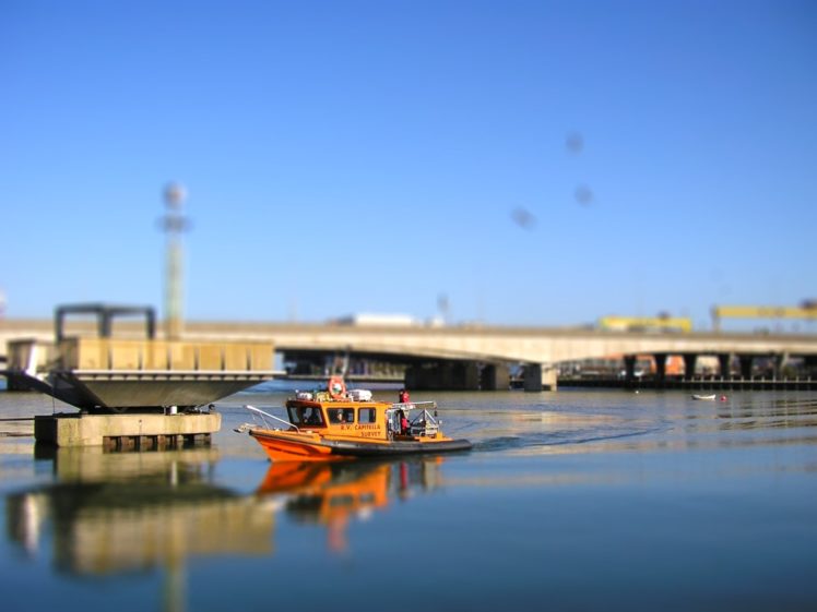 water, Ships, Bridges, Tilt shift, Belfast HD Wallpaper Desktop Background