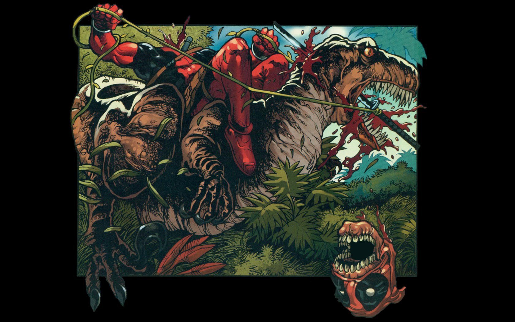 deadpool, Wade, Wilson, Marvel, Comics Wallpaper