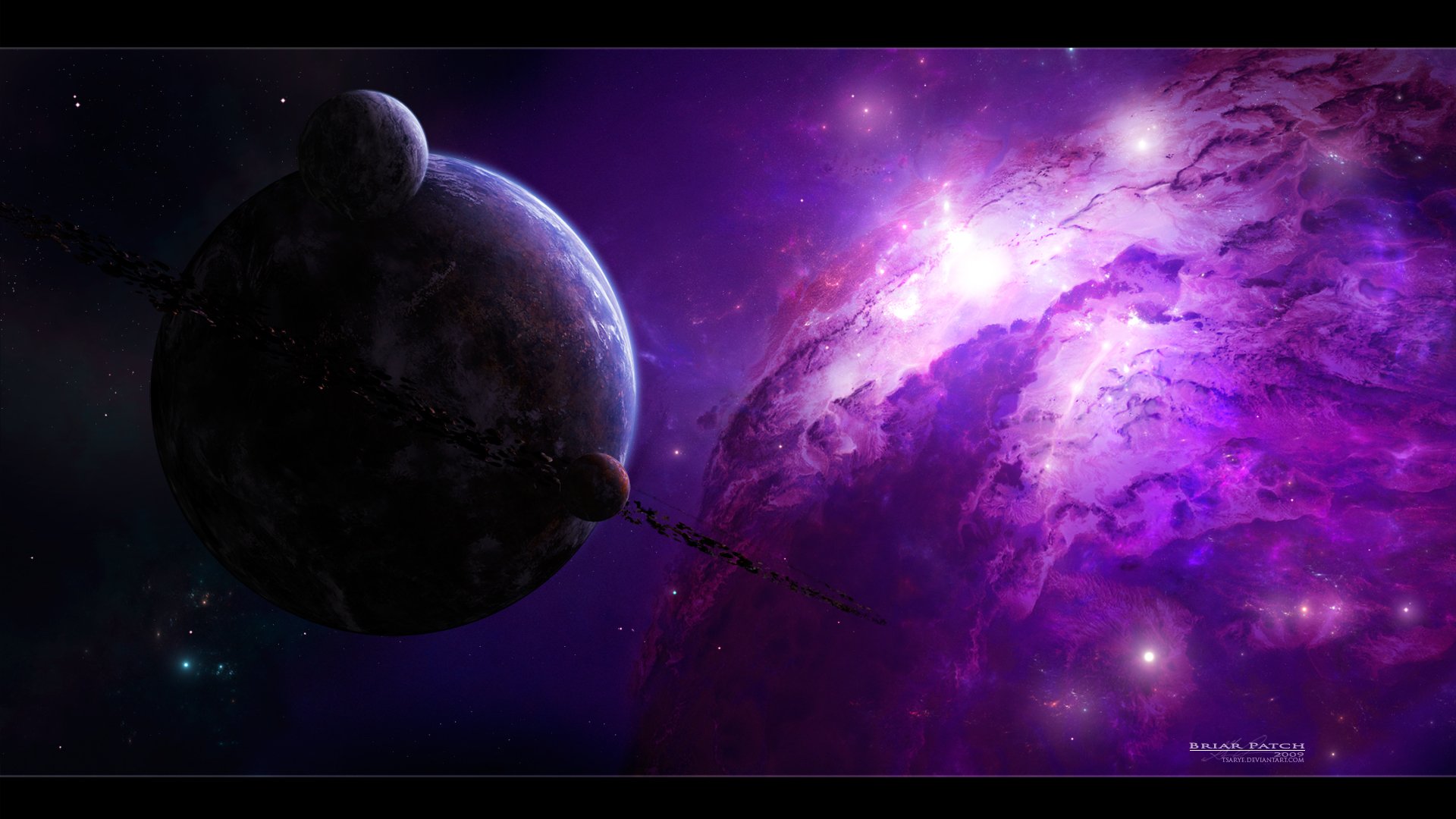 outer, Space, Stars, Planets, Nebulae Wallpaper