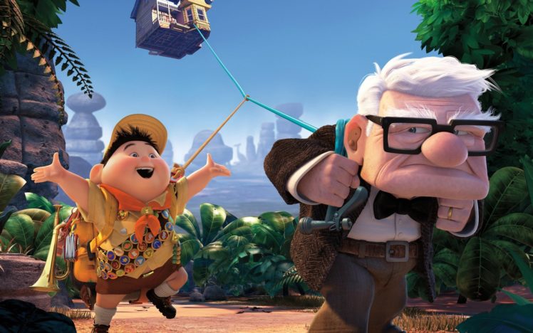 cartoons, Pixar, Disney, Company, Up,  movie HD Wallpaper Desktop Background