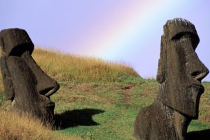 chile, Easter, Island, Moai