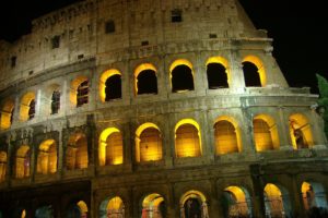 landscapes, Ruins, Architecture, Rome, Italy, Colosseum, Historic