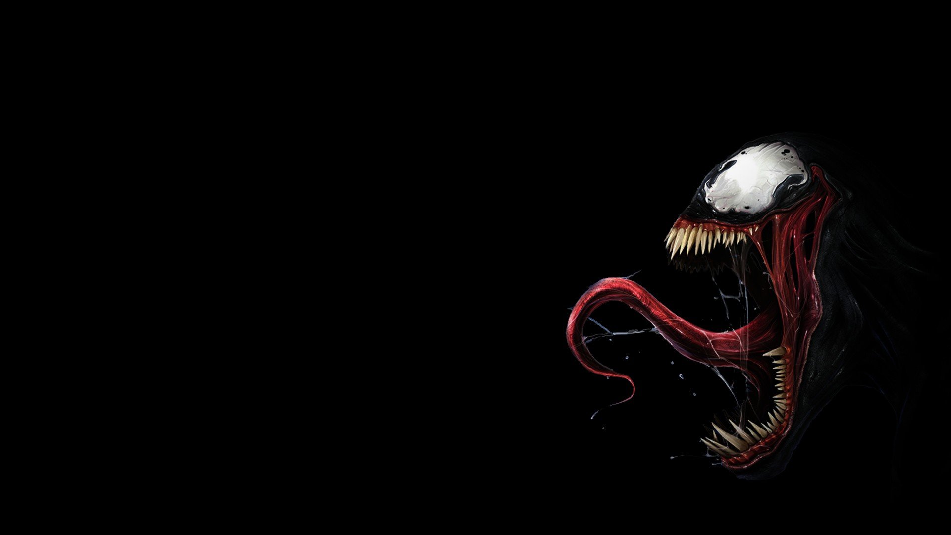 dc, Comics, Venom, Spider man, Tongue, Teeth, Villain Wallpapers HD /  Desktop and Mobile Backgrounds