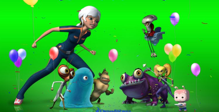 monsters vs aliens, Cartoon, Animation, Sci fi, Monsters, Aliens, Monster, Alien, Film, Movie,  49 HD Wallpaper Desktop Background