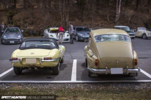 marronierrun, Classic, Car, Jaguar, Volvo, 4000×2667