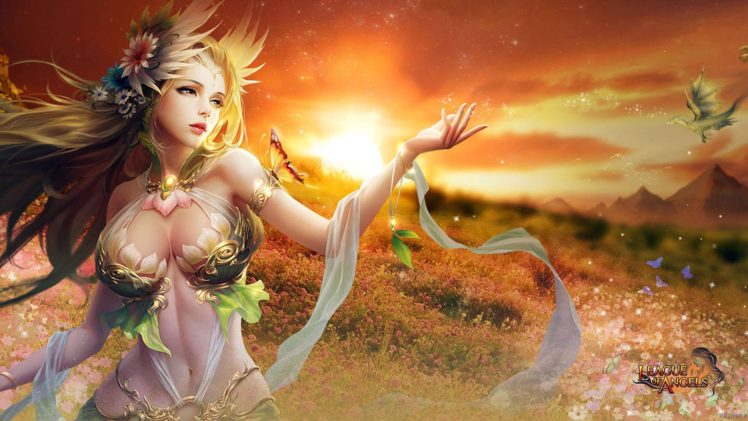 league of angels, Fantasy, Angel, Warrior, League, Angels, Game, Loa,  24 HD Wallpaper Desktop Background