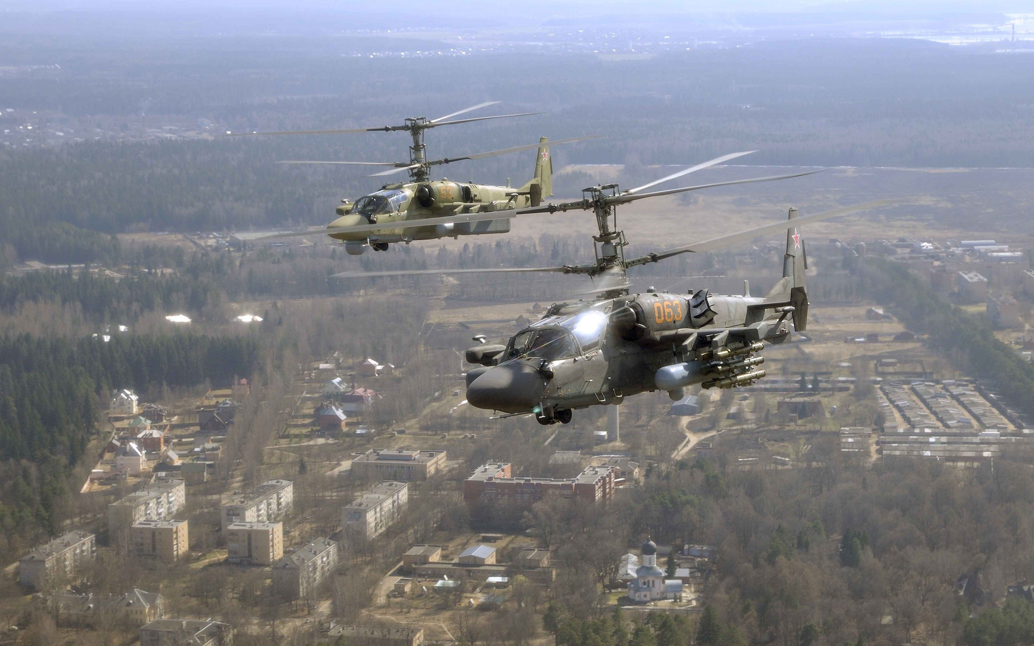 russian, Red, Star, Russia, Helicopter, Aircraft, Attack, Kamov, Military, Arm Wallpaper
