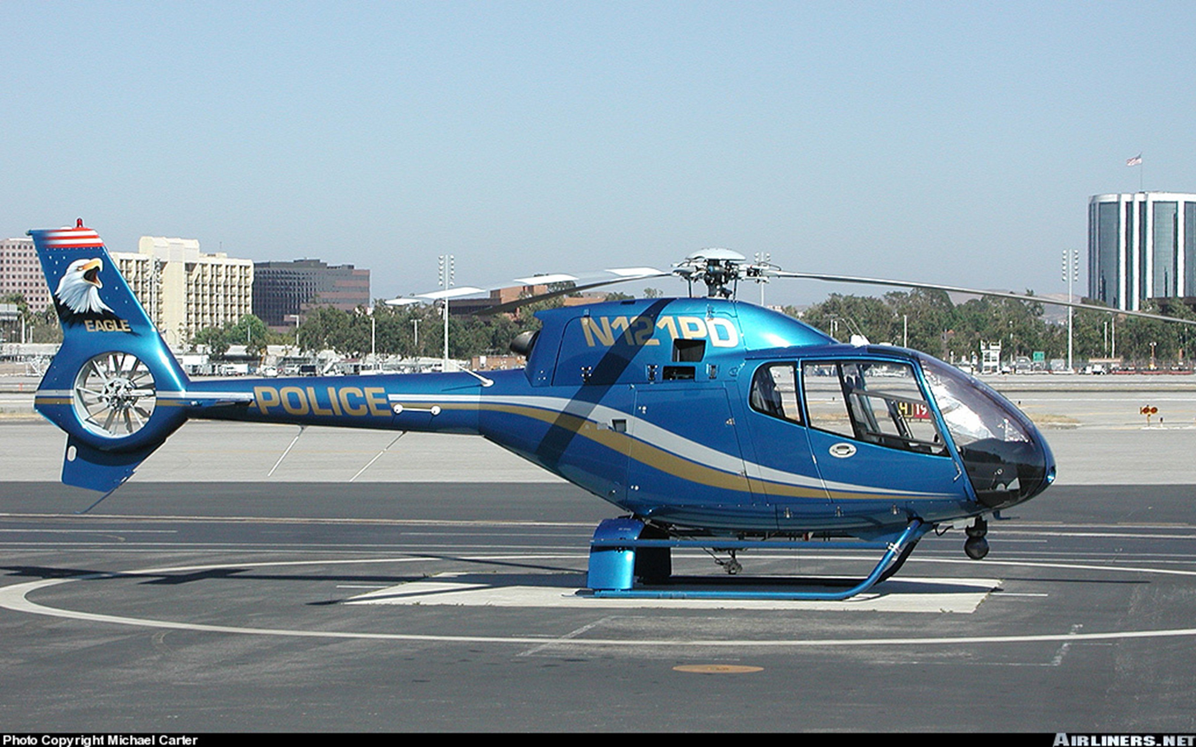helicopter, Aircraft, Police, Usa, Eagle Wallpaper