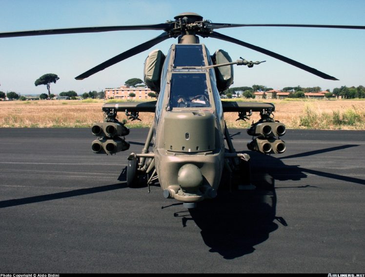 helicopter, Aircraft, Attack, Military, Army, Italy, Agusta, A 129, Mangusta HD Wallpaper Desktop Background