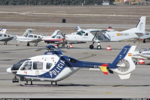 helicopter, Aircraft, Police, Spain