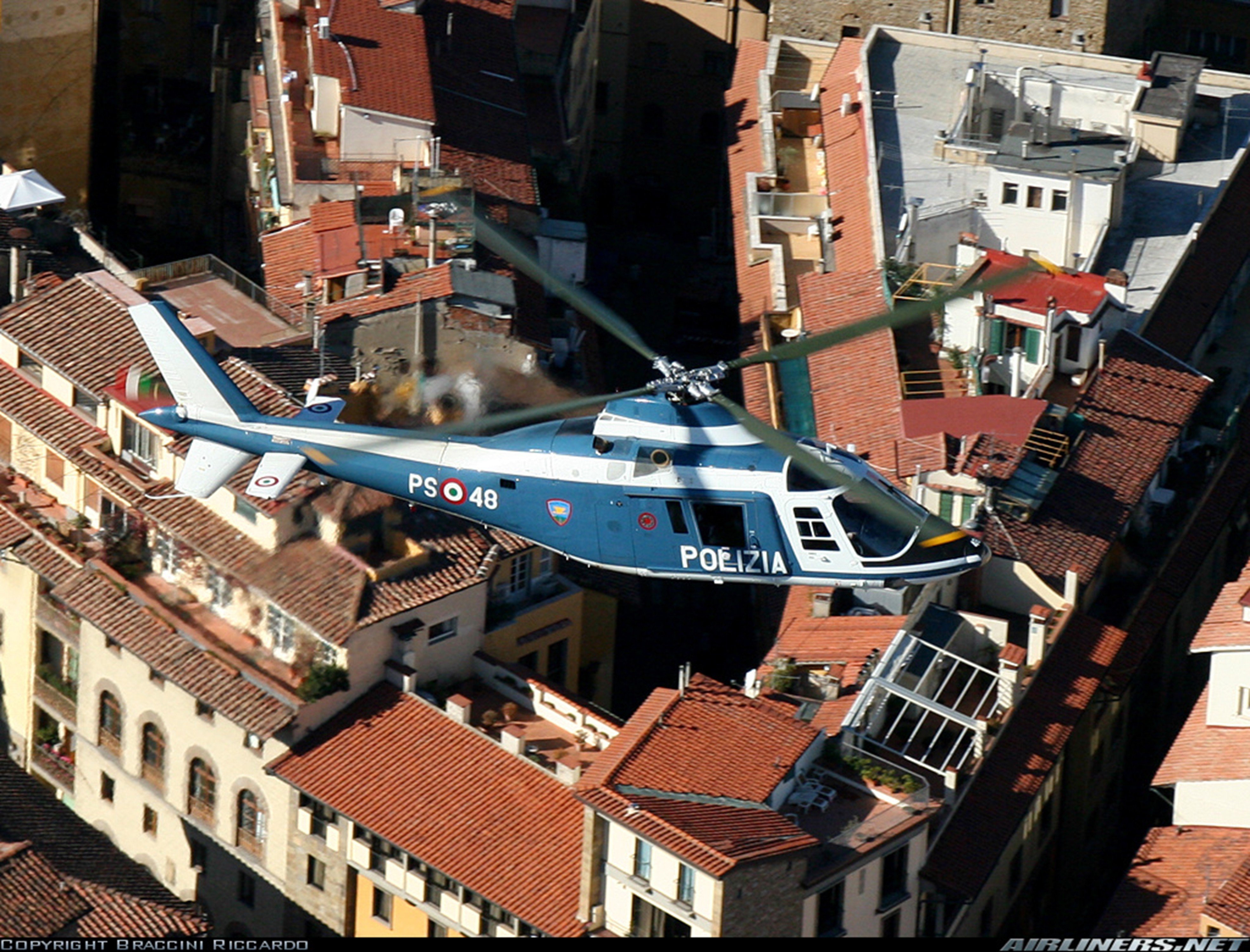 helicopter, Aircraft, Police, Italy, Agusta, A, 109a, Mk2, 3939x3000 Wallpaper