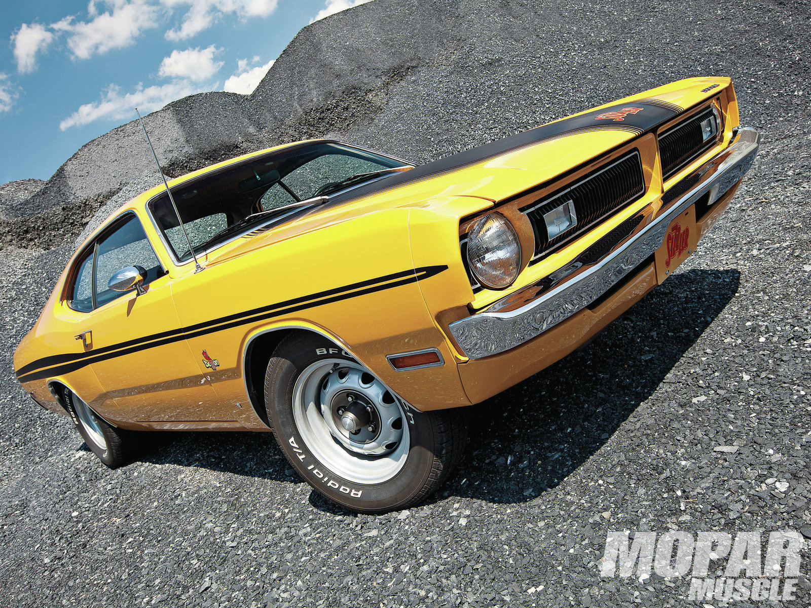 1971, Dodge, Demon, Hemi, Muscle, Cars Wallpaper