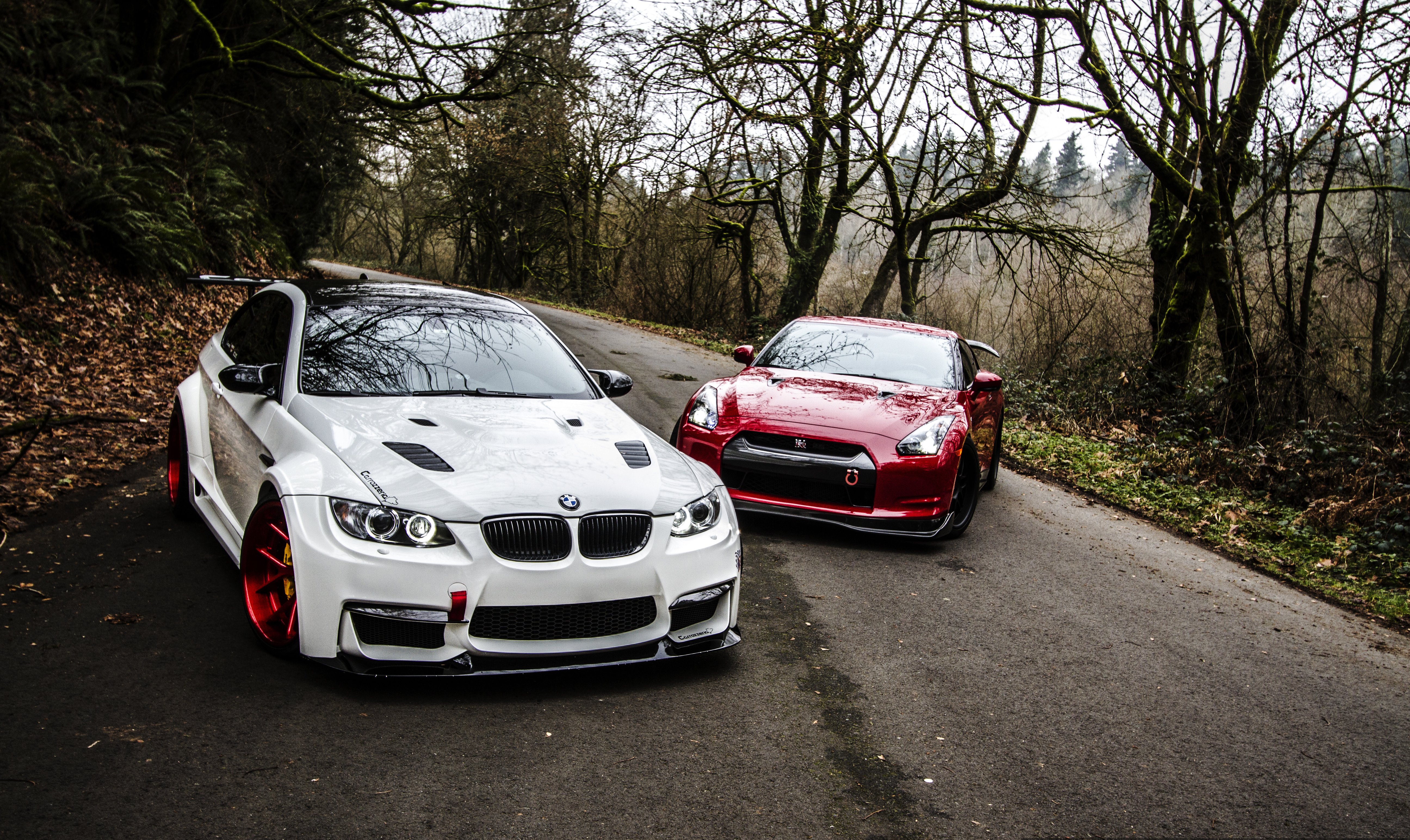 r35, E92, Road, Nissan, Bmw, M3, Gtr, Nissan, Tuning Wallpaper