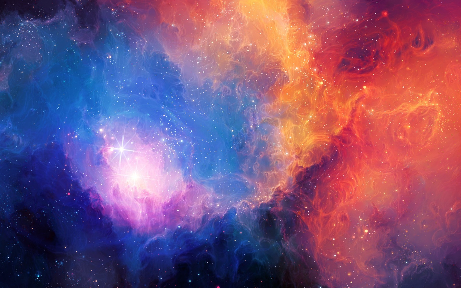 art, Sci, Fi, Science, Nebula, Stars, Abstract Wallpaper
