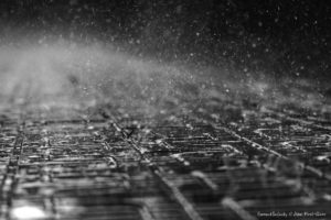 sidewalk, Cobble, Rain, Storm, Wet, Mood