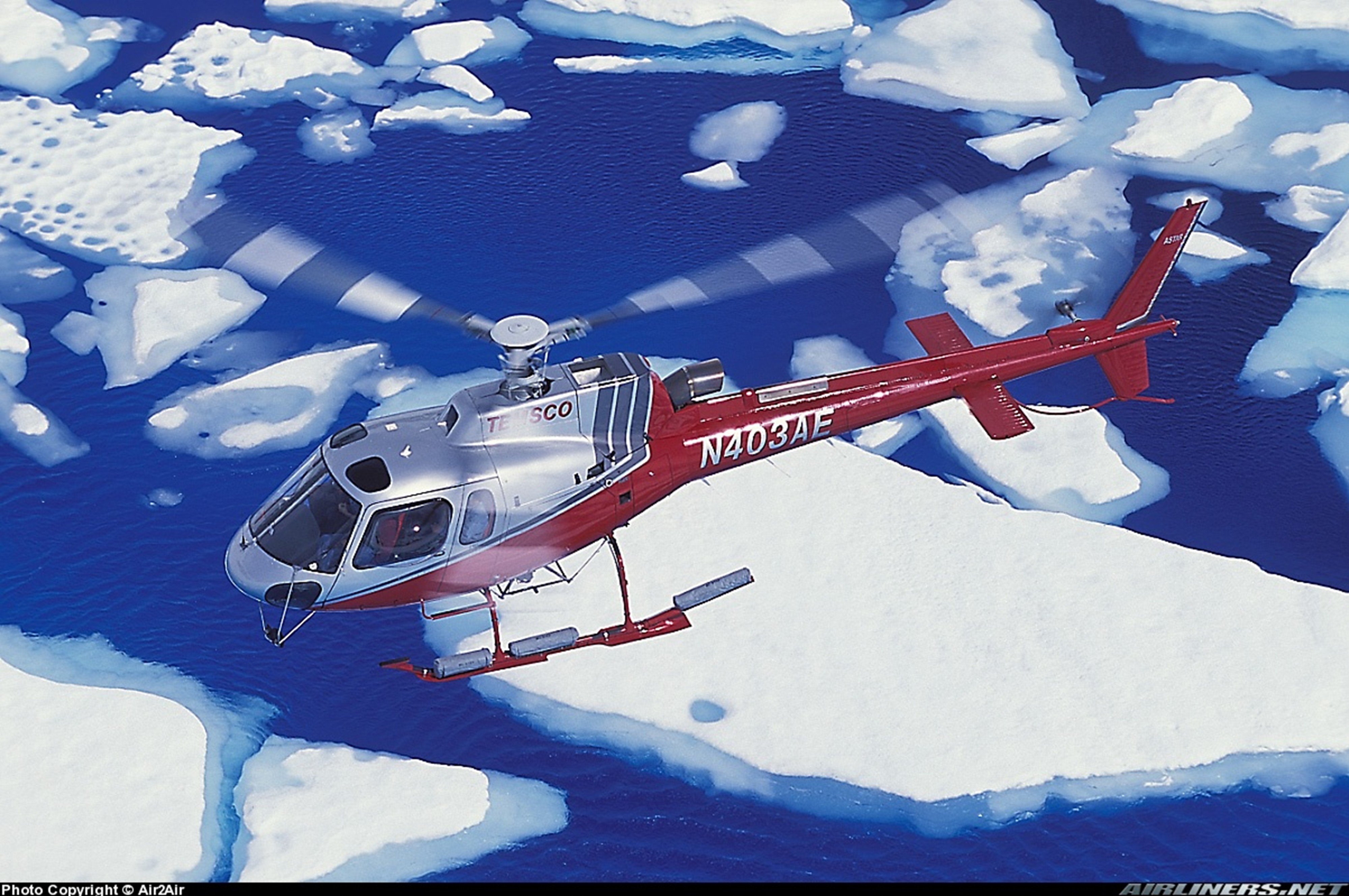 helicopter, Aircraft, Ice Wallpaper