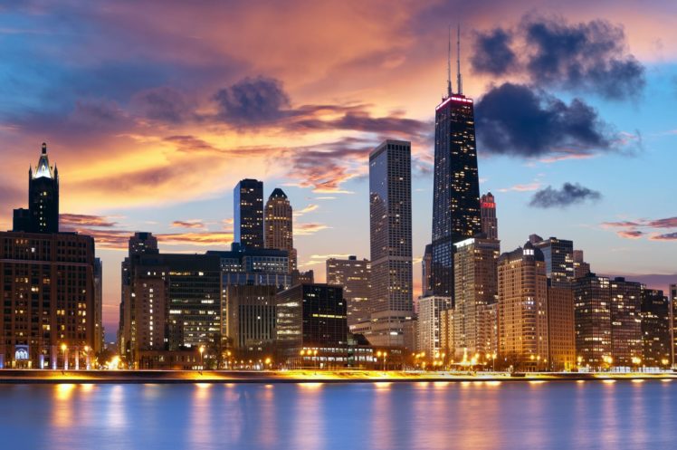 city, Chicago, Usa, Illinois HD Wallpaper Desktop Background