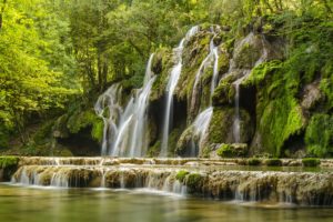 france, Waterfalls, Franche comte, Nature