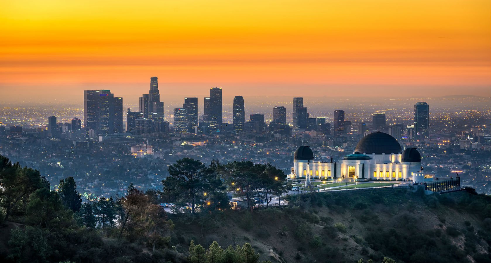 los, Angelesbuildings, Skyscrapers, Observatory Wallpaper