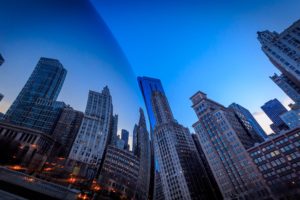 millennium, Park, Chicago, Buildings, Skyscrapers, Reflection